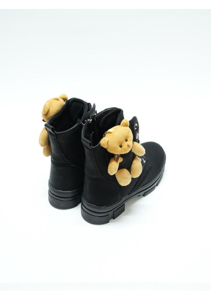 Almera Günlük Kızçocuk Bot, Panda Aksesuarlı, Siyah fiyatları