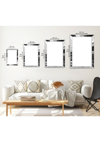 Renkli Vazo Çiçek Gümüş Pleksi Kenar Mdf Tablo fiyatları