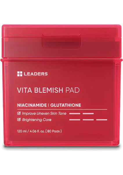 Vita Leke Karşıtı Tonikli Ped 80 Adet