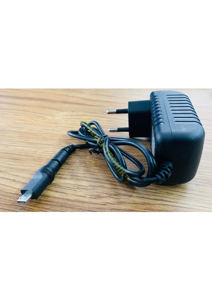 Vtech Bebek Telsiz Uyumlu Şarj Cihazı Adaptörü + Extra Jaklı 5 Volt 2 Amper Micro USB Uç