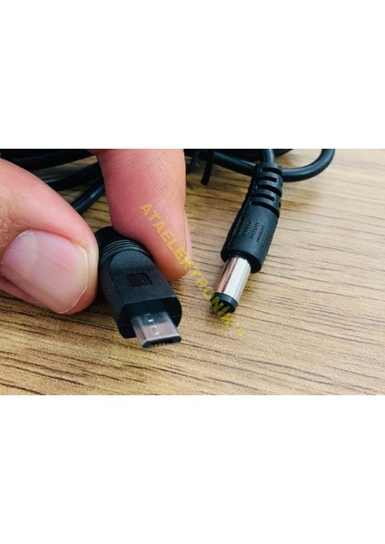 Vtech Bebek Telsiz Uyumlu Şarj Cihazı Adaptörü + Extra Jaklı 5 Volt 2 Amper Micro USB Uç modelleri