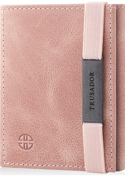 Marseille Pembe Fermuarlı Aynalı Lastikli Unisex Erkek Kadın Cüzdan Hediye Rfid Korumalı indirimleri