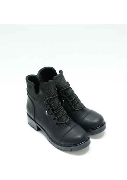 Barbour Günlük Kadın Bot, Önü Inci Aksesuarlı, Siyah