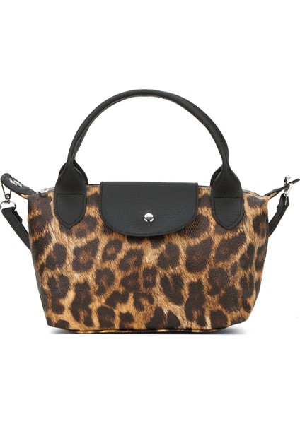 Kadın Leopar Tiger Small El ve Omuz Çantası new276