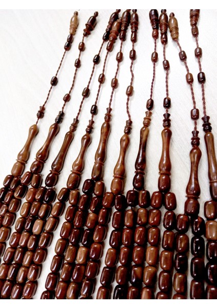 Koyu Renk Sistem Kamçılı Model Kapsül Kesim Kuka Tesbih