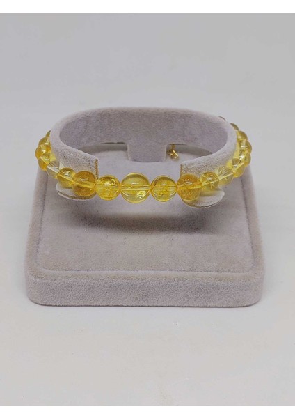 Galaksi Serisi Sitrin Taşı Tasarım Bileklik modelleri