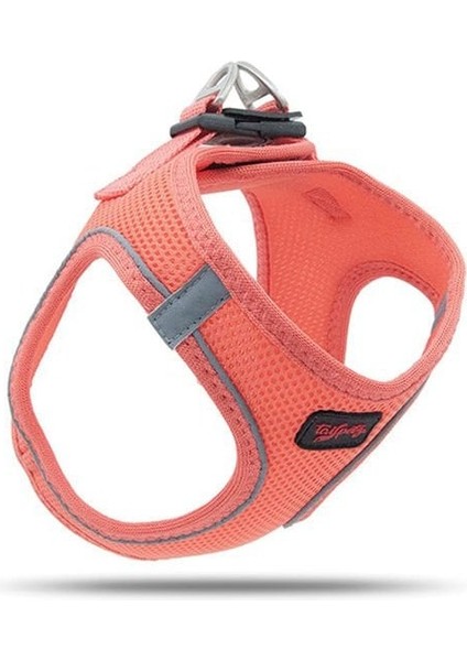 Air Mesh Harness Köpek Göğüs Tasması Xxxsmall Salmon 20-24X24-28 cm