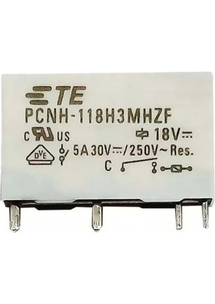 PCNH-118H3MHZF 18VDC 1A-5A Pcb-4 Pin Röle