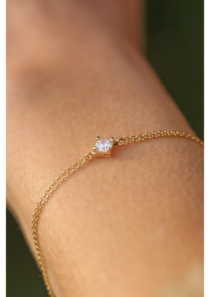 14 Ayar Tektaş Altın Bileklik 14BLK0011 fiyatları