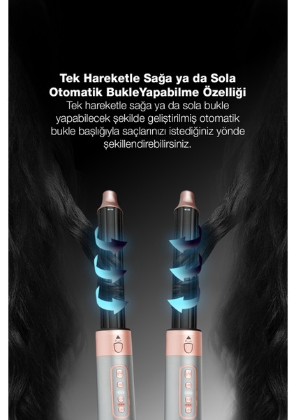 Hair Styler Sk 1700 Saç Şekillendirici Antrasit