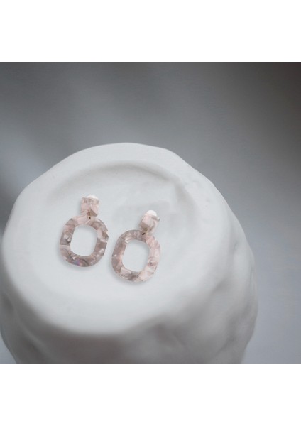 Abartılı Asetik Asit Leopar Geometrik Küpe Akrilik Plaka Daire Uzun Geometrik Küpe Kadın Gri (Yurt Dışından) modelleri