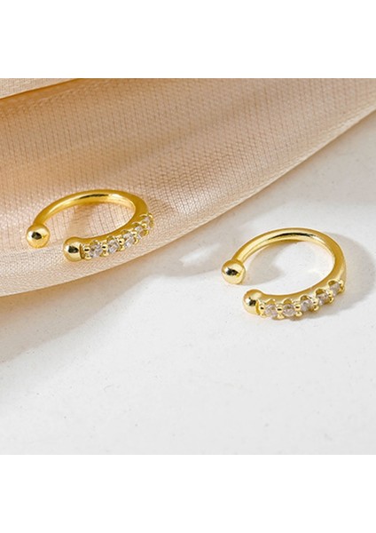 Küçük Dangle Hoop Küpe Kaplama Kadın Kızlar Huggie Küpe Dainty Takı Hediye (Yurt Dışından) fırsatları