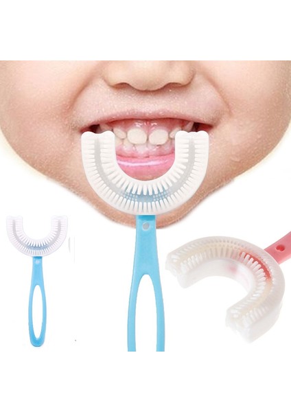 Silikon Çocuk Diş Fırçası Tartar Temizleyici (2-12 Yaş) (4767) - DSR7764-7642