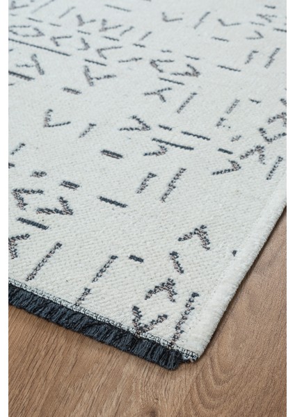 Cool Krem Kaymaz Taban Yıkanabilir Kilim Yolluk fırsatları