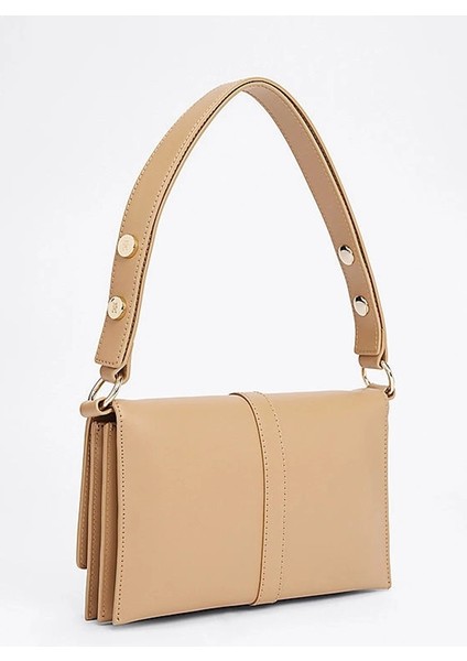 Heritage Stud Kadın Bej Omuz Çantası fiyatları