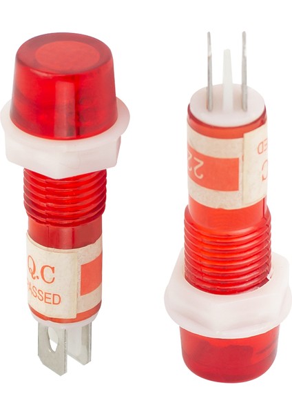Sinyal LED Göz Lambası Xd8-1 220 Volt Yeşil - Kırmızı (IC-225) (4767) - DSR2283-4128