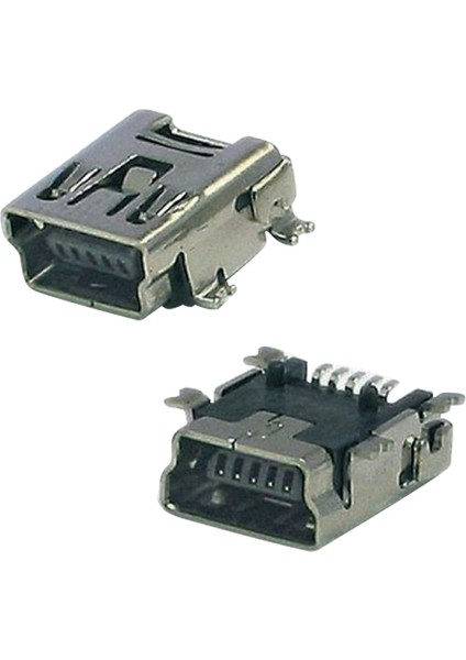 USB 5 Pın Yatık Şase Mını USB 5 Pın 90 - DSR4141-1775