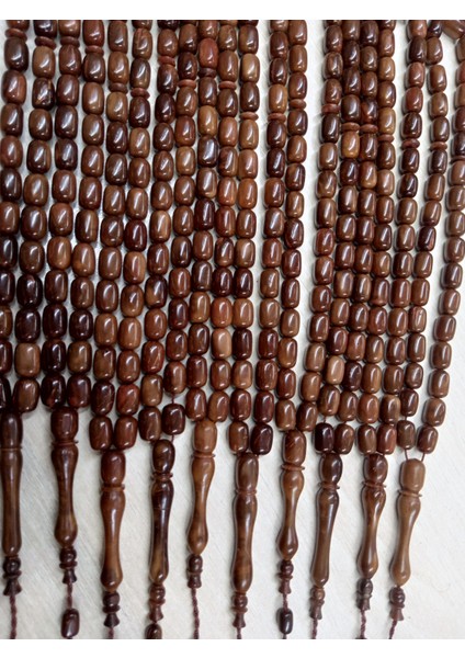 Koyu Renk Sistem Kamçılı Model Kapsül Kesim Kuka Tesbih