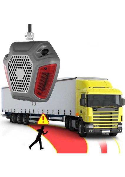 Tır - Kamyon Kör Nokta Uyarı ve Acil Aydınlatma Cihazı - Sensörsüz (Türkçe D? - DSR6146-4477