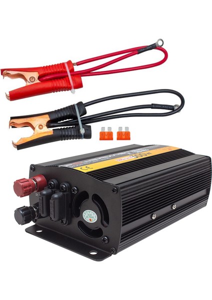 Tek Dijital Ekran 24 Volt - 300 Watt Modıfıed Sınus Wave Inverter (4767) - DSR2266-9484