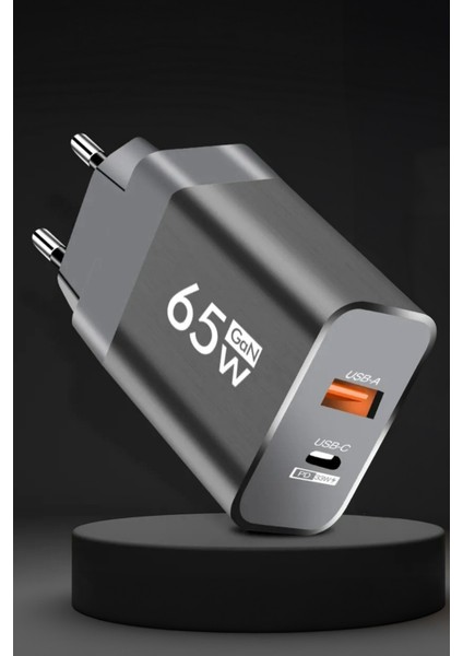 C2 Gan Hızlı Şarj Adaptörü -65W