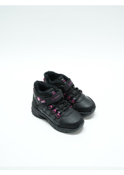 Bofimex Günlük Erkek Içi Kürklü Erkek Çocuk Bot, Siyah