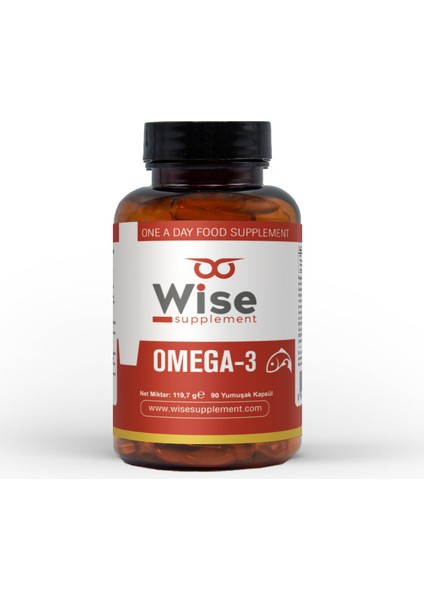 Omega-3 1000MG 90 Yumuşak Kapsül