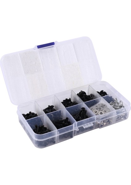 361 Adet Kit Araç Kutusu Seti M3 Düz ve Yuvarlak Vida 1/8 1/10 Eksenel Redcat Arrma Rc Araba Için (Yurt Dışından)
