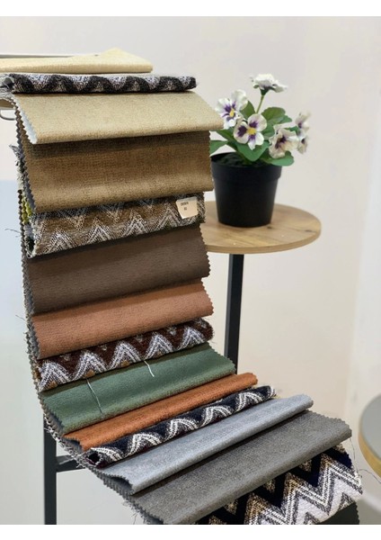 Nivemeshome Sarı Kahve Kırlent Kılıfı 45X45