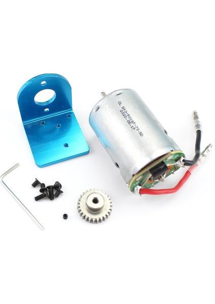 540 Fırçalı Motor Sabitleme Kaidesi Ile A959-B A959B A969-B A979-B K929-B 1/18 Rc Araba Yükseltme Parçaları Aksesuarları (Yurt Dışından)