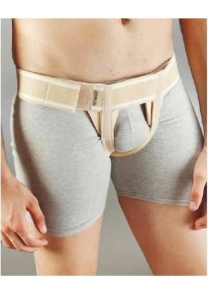 Sağ Taraf Kasık Fıtıgı Bağı Kemeri Korsesi Fıtık Takozu Kasık Fıtığı Cırt Ayarlı Ortopedi