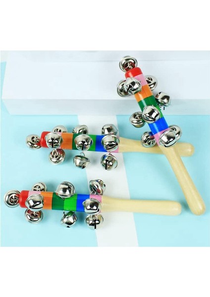 Adet El Jingle Bells, Ahşap Ziller Jingle Shaker Çocuk Müzikal (Yurt Dışından) fiyatları