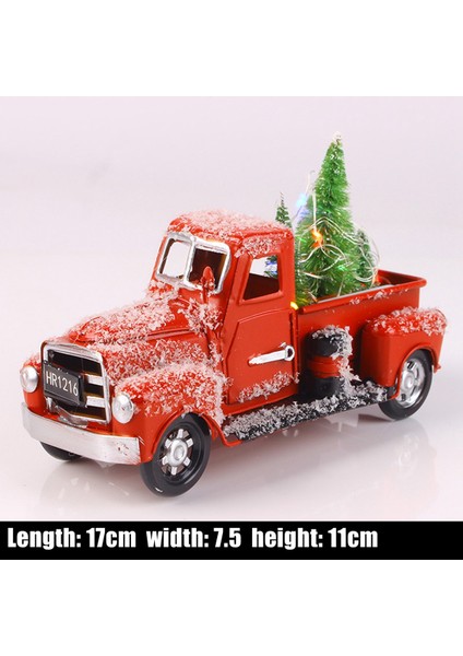 6,7 Inç Vintage Kırmızı Kamyon Noel Dekoru,c (Yurt Dışından) indirimleri