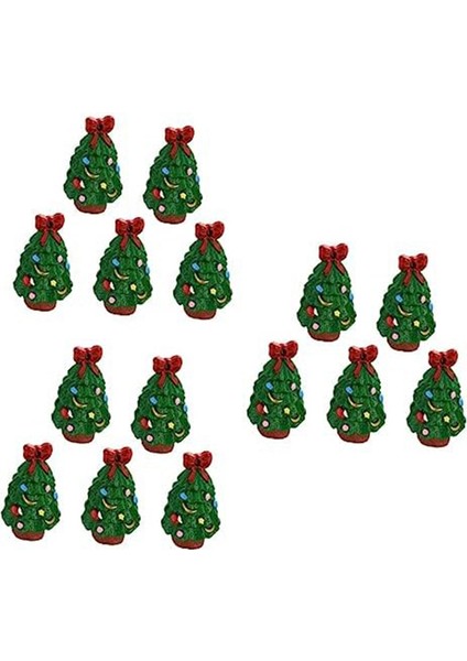 Süslemeler Noel Ağacı Anahtarlık Minyatür Noel Ağacı (Yurt Dışından)