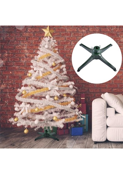 Elektrikli Noel Ağacı Standı Rafı 360 Derece Dönen Taban Ab Fişi (Yurt Dışından)