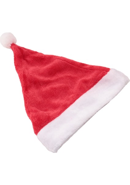 Noel Baba Şapkası Noel Günü Kostüm Elbise Peluş Kalın Noel Şapkası Yetişkin (Yurt Dışından) fiyatları
