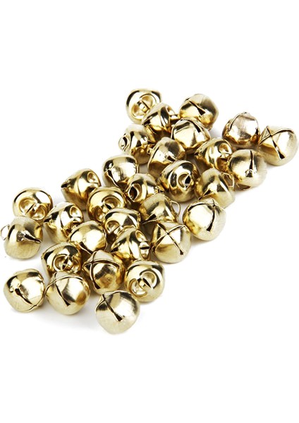 Noel Dekorasyonu Için Metal Jingle Bells 100 Adet 10MM Altın (Yurt Dışından) indirimleri