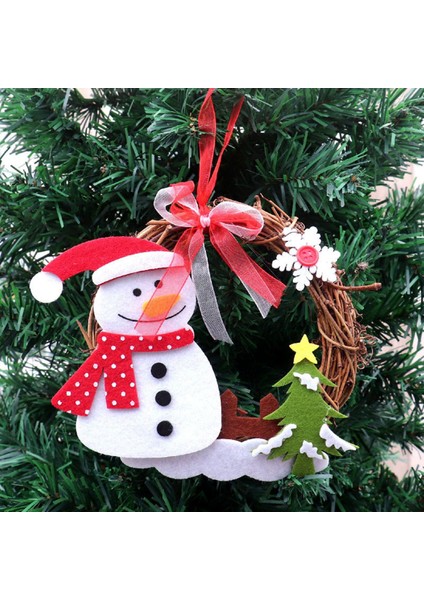 Noel Süslemeleri Noel Baston Çelengi Baston Yüzük Dekorasyonu (Yurt Dışından) modelleri