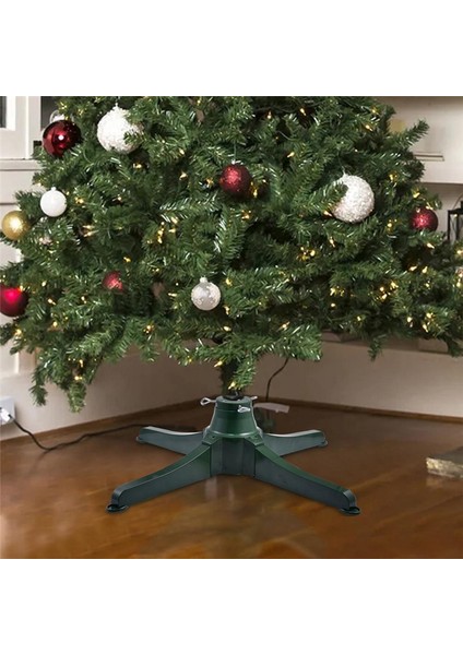 Elektrikli Noel Ağacı Stand Rafı 360 Derece Dönen Taban Ingiltere Fişi (Yurt Dışından)