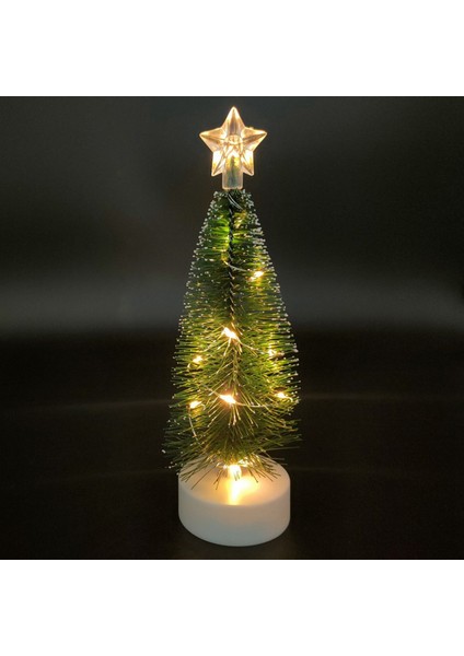 Mini Noel Ağacı Sedir Masaüstü Noel Ağacı LED Parlayan (Yurt Dışından) fırsatları