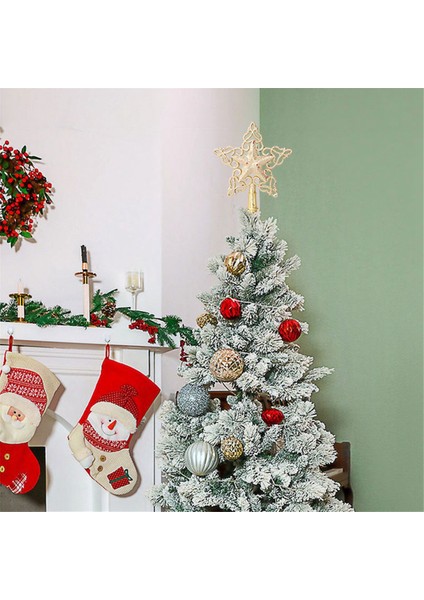 Parıldayan Yıldızlar Noel Ağacı Kar Tanesi Süsleri Gümüş (Yurt Dışından) fiyatları