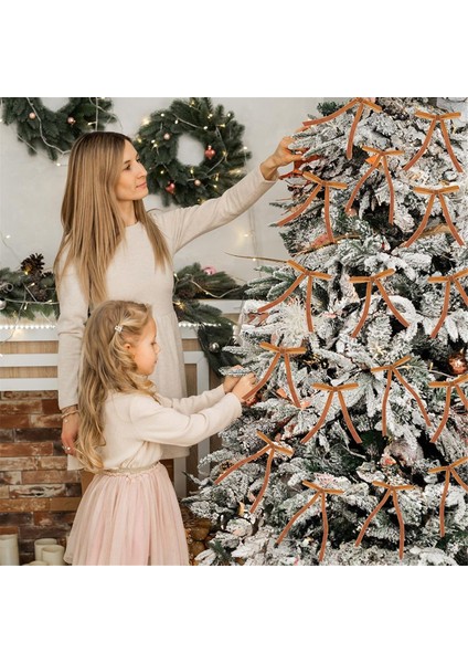 Kadife Noel Fiyonklu Noel Süsleri Noel Kurdele Fiyonklu Çelenk (Yurt Dışından) fiyatları