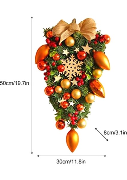 Açık Hava Dekorasyonu Için,yapay Noel Dekoratif B (Yurt Dışından)