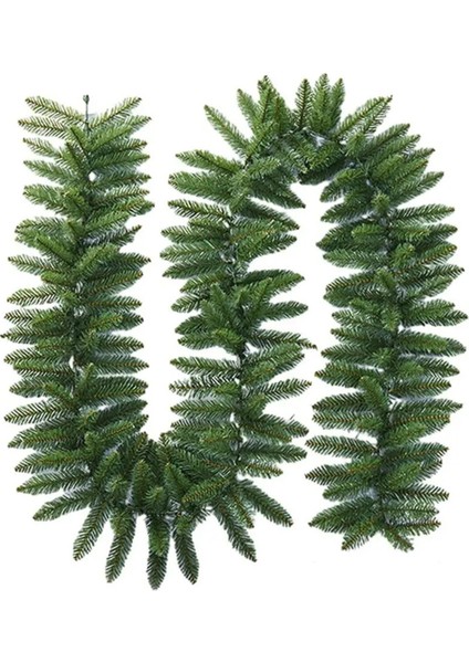 9ft Noel Çelenkleri Yapay Yeşillik Çelenkleri Yeşil (Yurt Dışından)