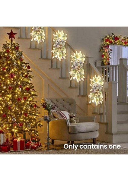 Noel Çelengi Kolye Çelenk Noel Dekorasyonu Altın (Yurt Dışından) indirimleri