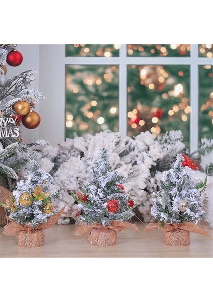 Adet Mini Masaüstü Noel Dekorlu Ağaç Yapay Masaüstü (Yurt Dışından) modelleri