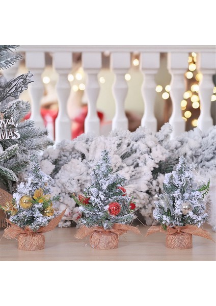 Adet Mini Masaüstü Noel Dekorlu Ağaç Yapay Masaüstü (Yurt Dışından) indirimleri