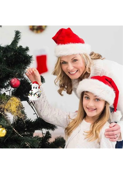 Noel Ağacı Süsü Kırmızı Şapka Hayalet Tılsımı Küçük Hayalet Heykeli (Yurt Dışından) fırsatları