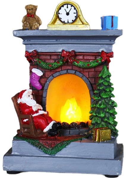 Aydınlık Noel Süsleri Reçine Ev Dekorasyonu C (Yurt Dışından)