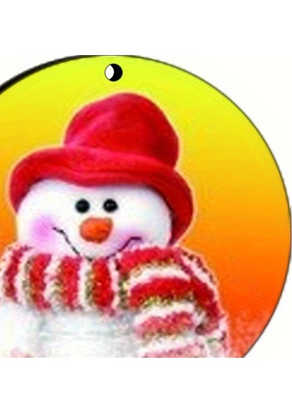 25 Adet Boş Süblimasyon Noel Asılı Dekorasyon Seti (Yurt Dışından)